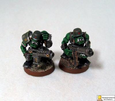 Warhammer 40K Orks Shoota boyz by xxxstc3