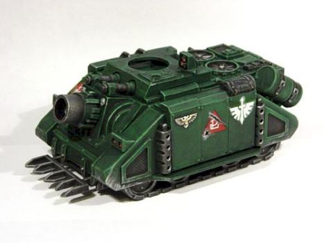 Dark Angels Space Marine Vindicator by Spartanacus