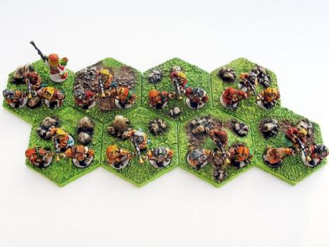 Unité de Nains avec Tromblons :: Top by David G