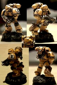 space marine imperial fist by Kaiser0666