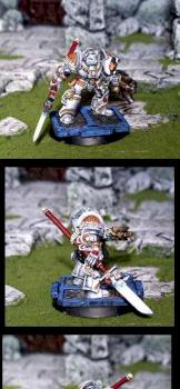 Grey Knight Terminator with Incinerator by UkkoLOurs