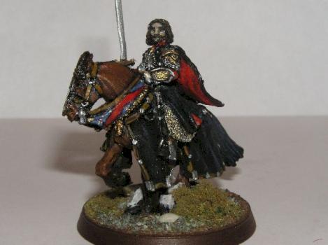Aragorn King of Gondor Mounted by wolfclaw miniatures