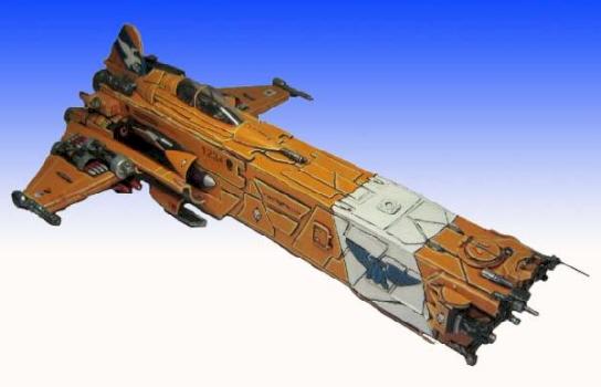 Hammerhai Enterboot - scratchbuild superheavy Flyer by VanSan