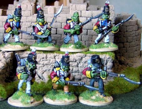 Flintloque, Orcs of the line by Alternative Armies by lionel.tiyo