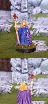 Female Priest caster magic by UkkoLOurs