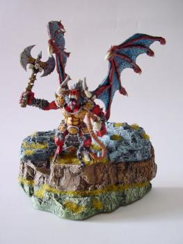 WARHAMMER Bloodthirster, Greater Daemon of Khorne by loorg