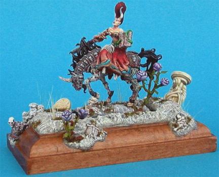 Azael sur destrier de face MDJ 2004 by ealendil