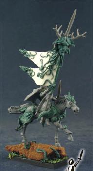 WARHAMMER Wood Elf Battle Standard mounted CONVERTED by Scibor