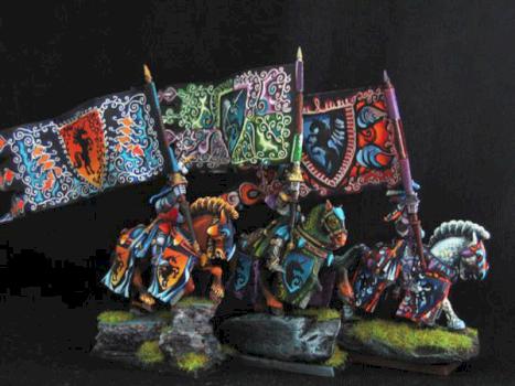 Bretonnia Knights by edgeofshadow