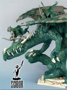 WARHAMMER Wood Elf Dragon CONVERTED by Scibor