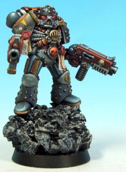 Mk5. Armoured Space Marine by QiaoZhong