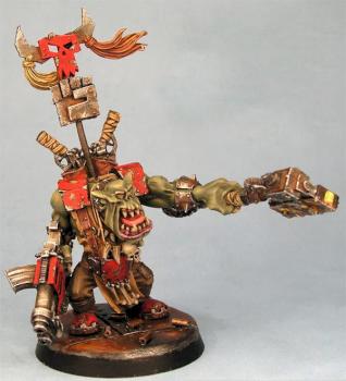 Ork Warboss by Sandman