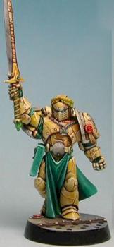 Emperor's champion from Warhammer 40000. by Mix
