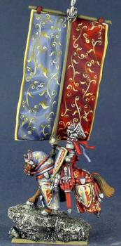 Bretonnian Standard Bearer by Lasota