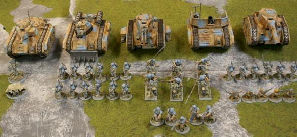 7:th Grenadier Army Azuremoon "Frozen Dragoons" by MjPayne