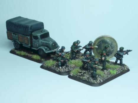 Waffen SS -Flames of War-(15mm). by Blom