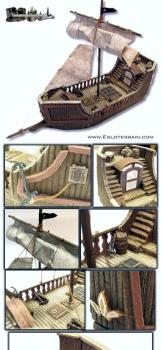a pirate ship (also for games) by Dirk