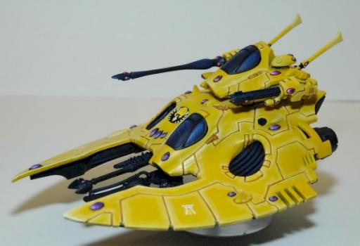 40k Eldar Falcon Grav Tank by Araknoidea
