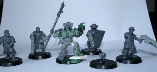 WIP inquisitors retinue by rosac