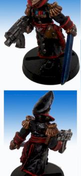 40k Imperial Guard Commissar by vindice