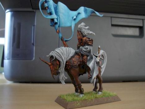Mounted Standard Bearer by Daniel