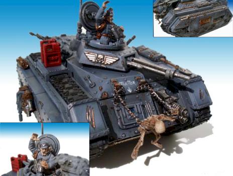 40k Imperial Guard Penal Battalion Chimera by vindice