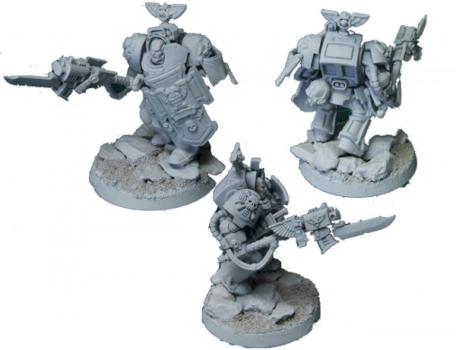 WH40K space marine converted by warcry studio