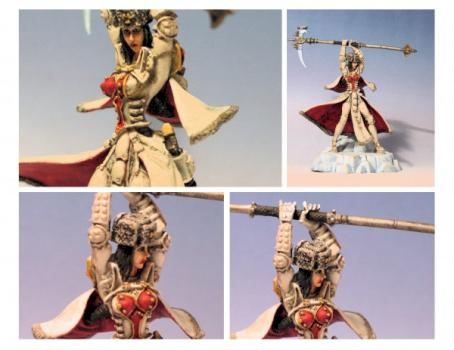 Better Pics - 701st Resin Sorscha - Khadoran Warcaster by Critical