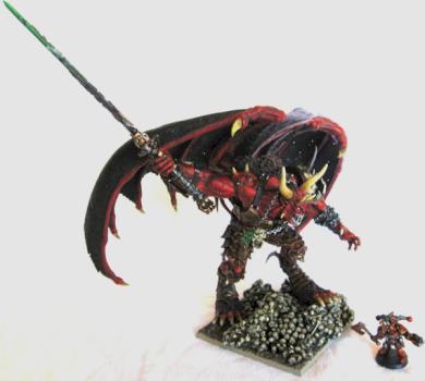 Angron, World Eaters Daemon Primarch by praetorian26