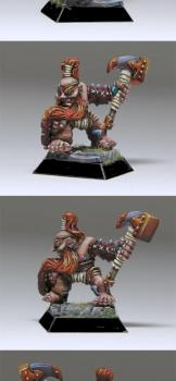 Tir-Na-Bor Dwarf with Hammer 2 by arogers907