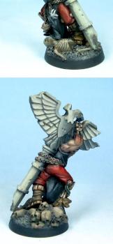 OZ GD 08 Under 14's 40K Golden Demon Winner - Black Templar Retinue by A.me