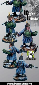 Manfred von Lefthofen  Prussian Ogre from Scibor Monstrous Miniatures by Scibor