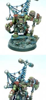 OZ GD 08 Under 18's Golden Demon Winner - Ork Big Mek by A.me