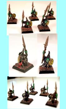 Night Goblin spearmen by Furbo