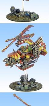 Ork DeffKopta - Red Leedah by alternat