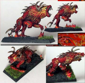 Chaos WarHound posing as a Fleshhound by Risen