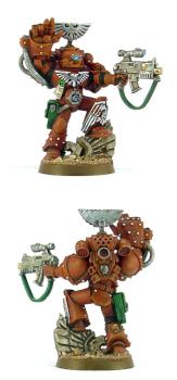 Blood Angels Sergeant by darkstudios