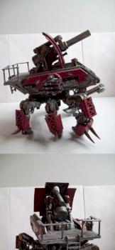 Adeptus Mechanicus Defiler/Basilisk by maglore9780