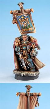 40K Ultramarine Captain Sicarius by olivka