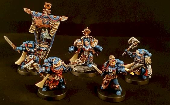 Marneus Calgar and his Honour Guard by Nonparity