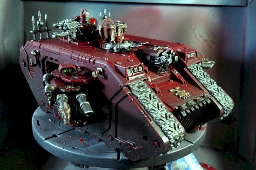 World Eaters Land Raider by TheReddestButcher