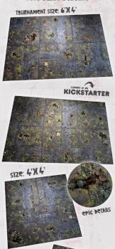 Bantam Alley Gameboard [Kickstarter 2017] by studiolevel