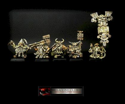Warhammer Guerriers Nains by Hexagone Club
