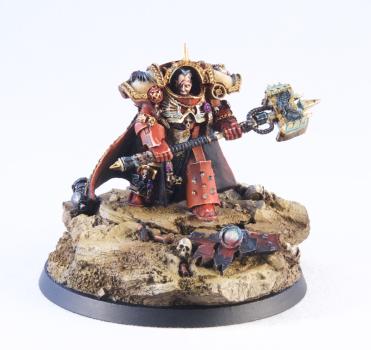 Gabriel Angelos Chapter Master of the Blood Ravens by Rich37