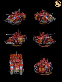 Blood Angle Primaris Repulsor by breezezhu90