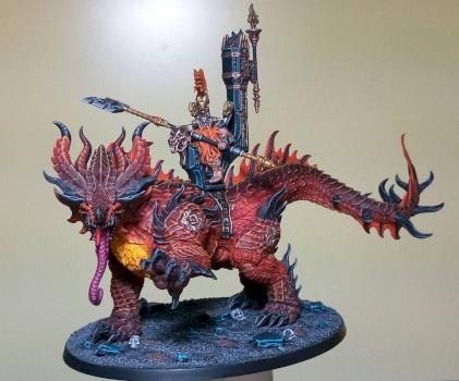 AURIC RUNEFATHER ON MAGMADROTH by hunter1112