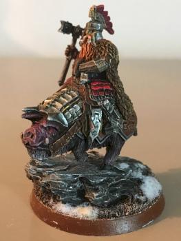 Dain Ironfoot on war bore by Fleve