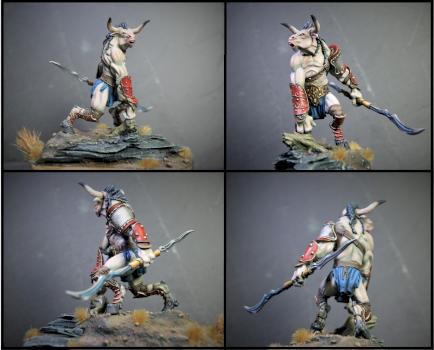 The Sentinel minotaur by Rawenwulf