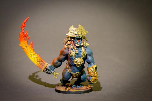 Blood Rage Fire Giant by ProtoPainting
