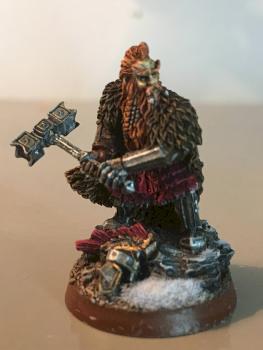 Dain Ironfoot on foot by Fleve